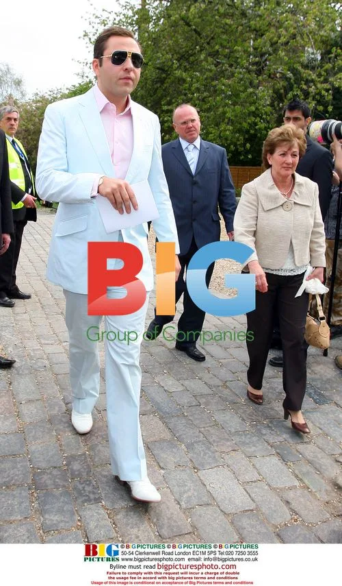 Geri Halliwell's Daughter Christening