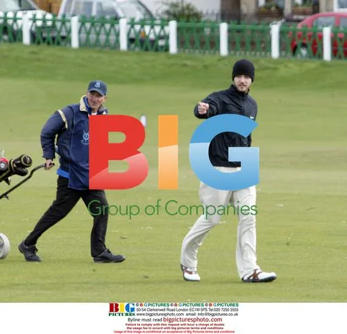 Justin Timberlake Golfing with Mom