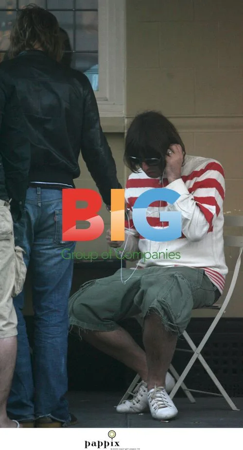 Liam Gallagher with Brother Paul in London