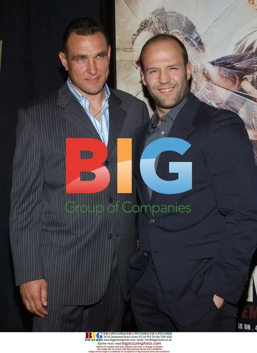 Vinnie Jones and Jason Statham at 'The Condemned' screening