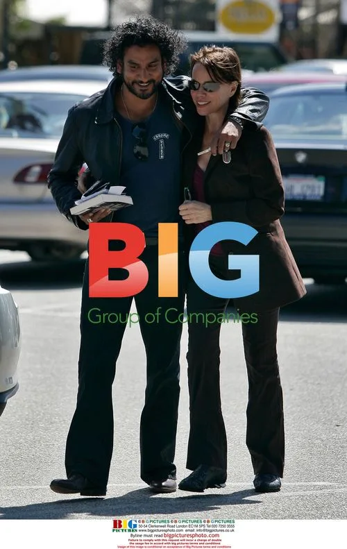 Naveen Andrews and Barbara Hershey Spotted Together
