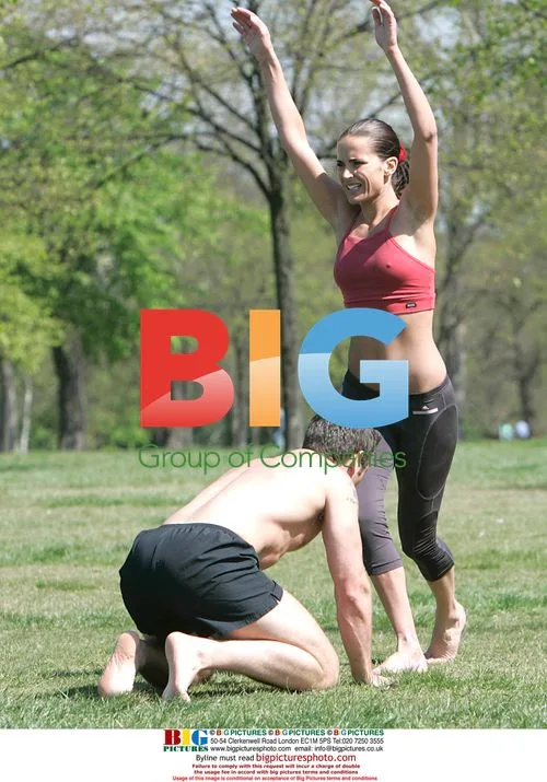 Sophie Anderton Works Out in Hyde Park