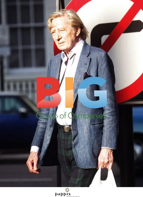 Jeremy Lloyd seen shopping in London