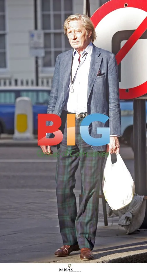 Jeremy Lloyd out and about in London