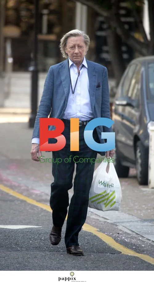 Jeremy Lloyd Seen Shopping in London