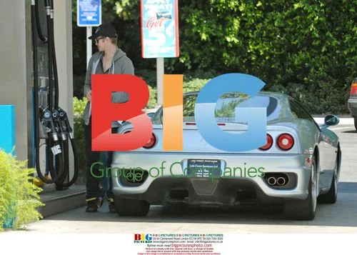 Hayden Christensen Fuels Up Ferrari in LA