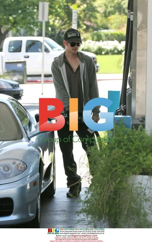Hayden Christensen Fuels Up Ferrari in LA