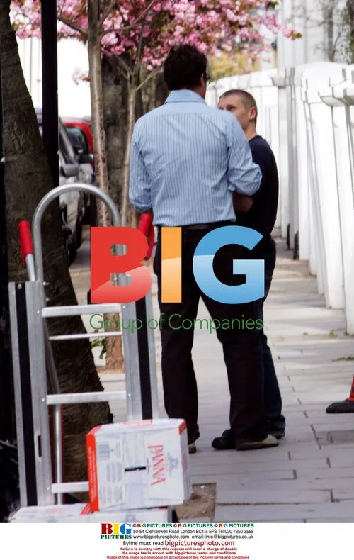 Hugh Grant Running Errands in London