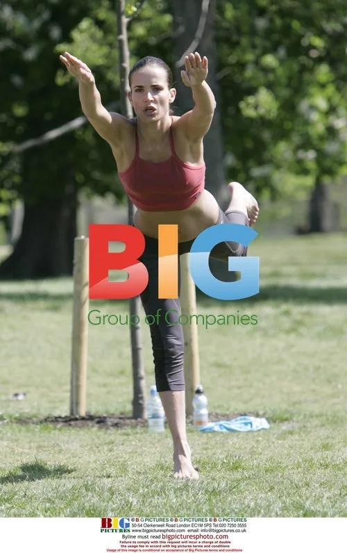 Sophie Anderton Workout in Hyde Park