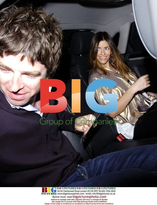 Noel Galagher and Sarah Mcdonald at Groucho Club