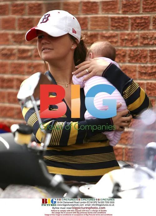 Kerry Katona and Mark Croft's Motorcycle Outing