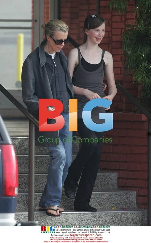 Kim Basinger and daughter Ireland with bodyguard
