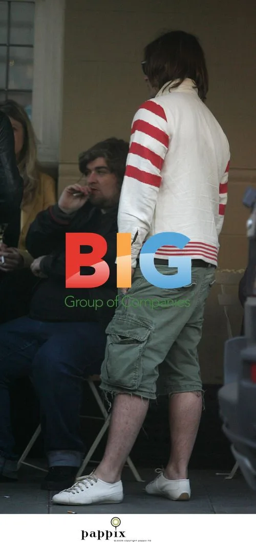 Liam Gallagher Relaxes with Brother Paul
