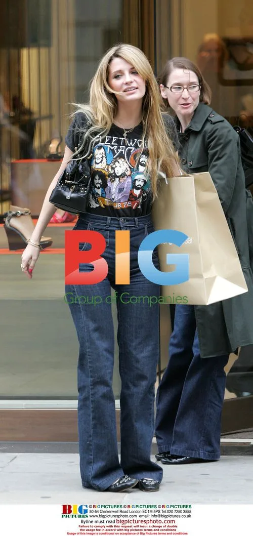 Mischa Barton Out Shopping in London