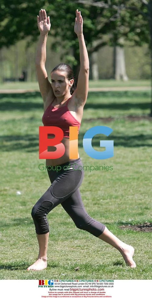 Sophie Anderton Workout in Hyde Park
