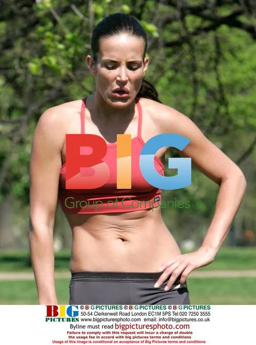 Sophie Anderton's Workout in Hyde Park