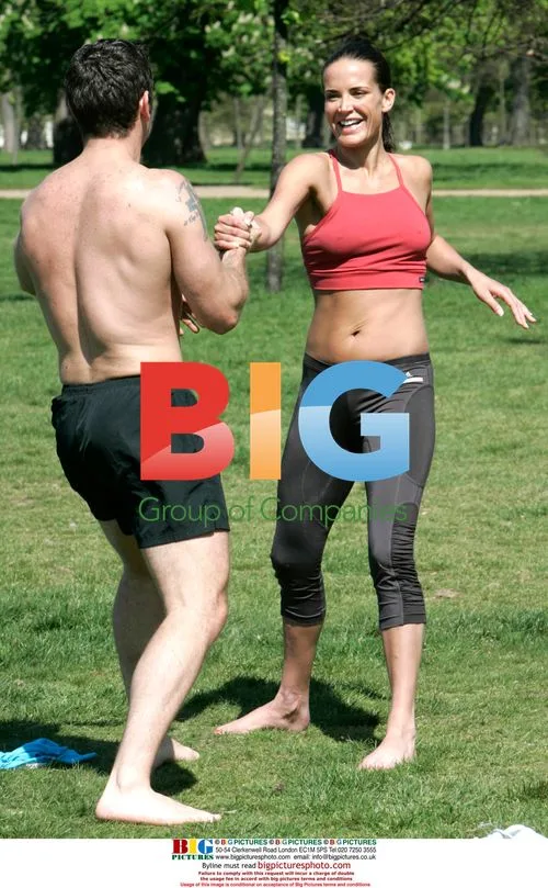 Sophie Anderton Workout in Hyde Park