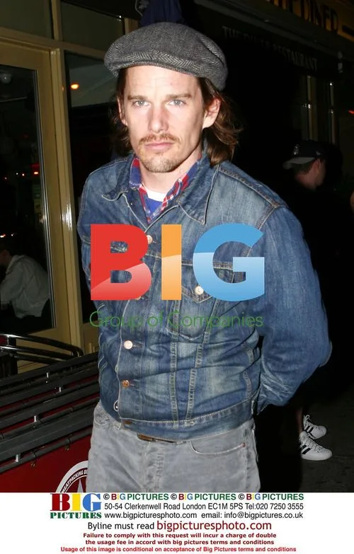 Ethan Hawke and Josh Hamilton in NYC