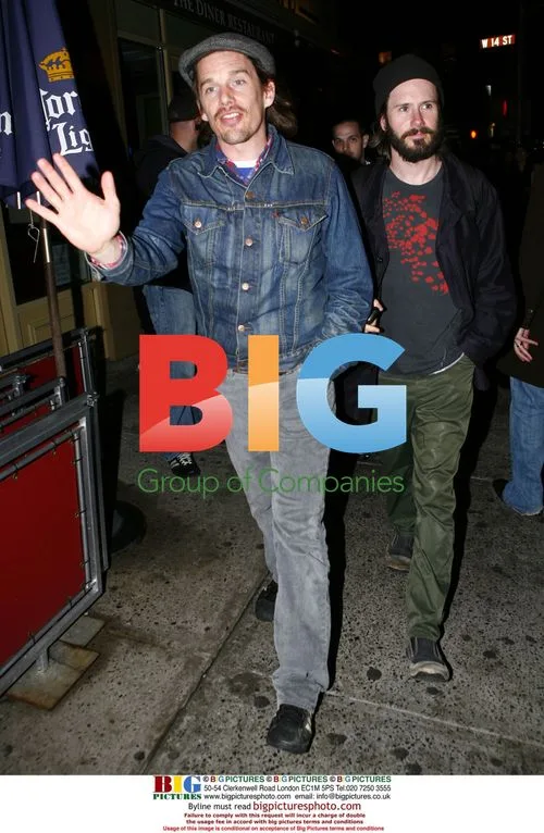 Ethan Hawke and Josh Hamilton in New York