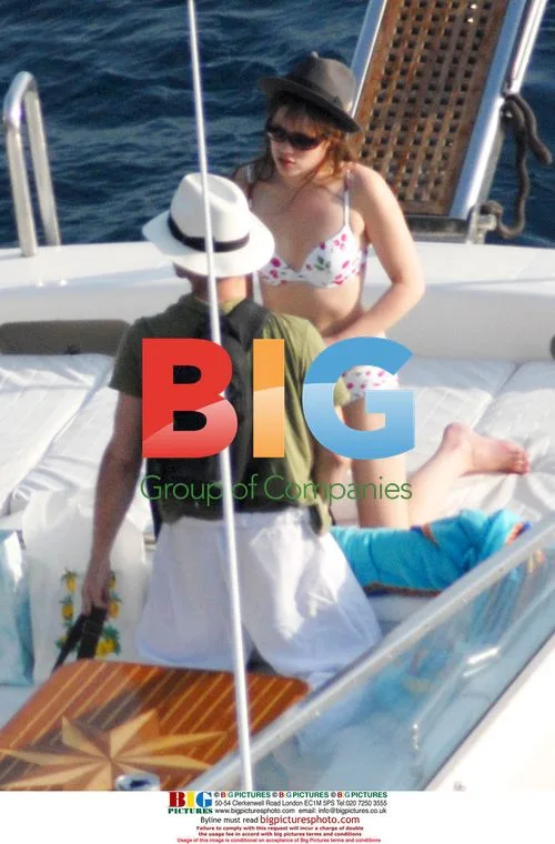 Colin Farrell with girlfriend in Positano, Italy
