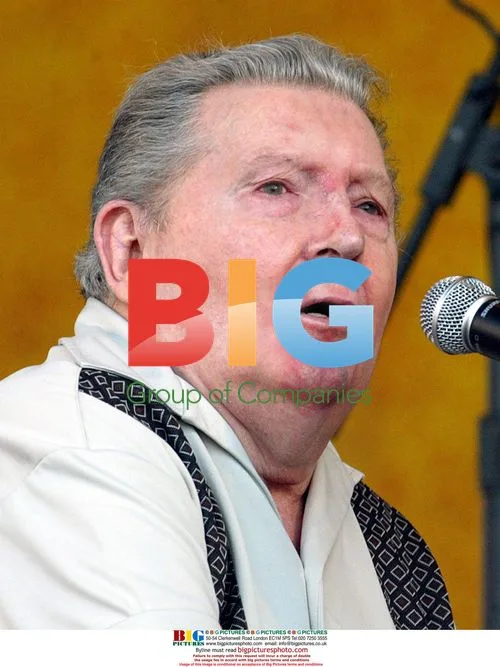 Jerry Lee Lewis performs at New Orleans Jazz Fest