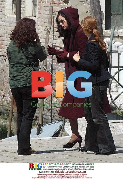 Monica Bellucci on set for 'Sangue Pazzo'