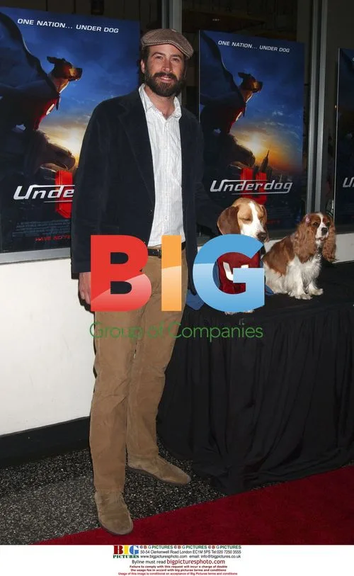 Jason Lee, Leo and Ginger at 'Underdog' Premiere