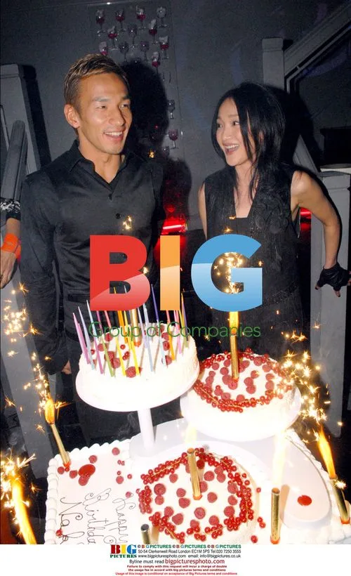 Hidetoshi Nakata's Birthday Party in Paris