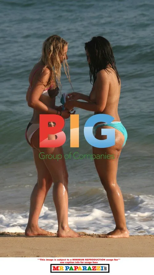 Big Brother's Shabnam Paryani on Portuguese Beach