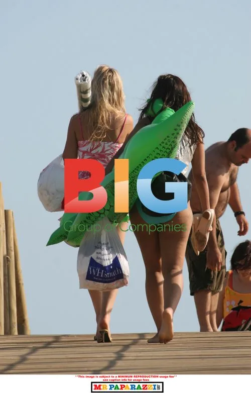 Shabnam Paryani on Beach in Portugal