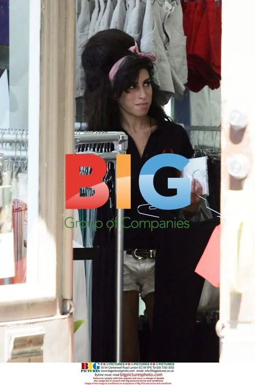 Amy Winehouse and Husband in Soho