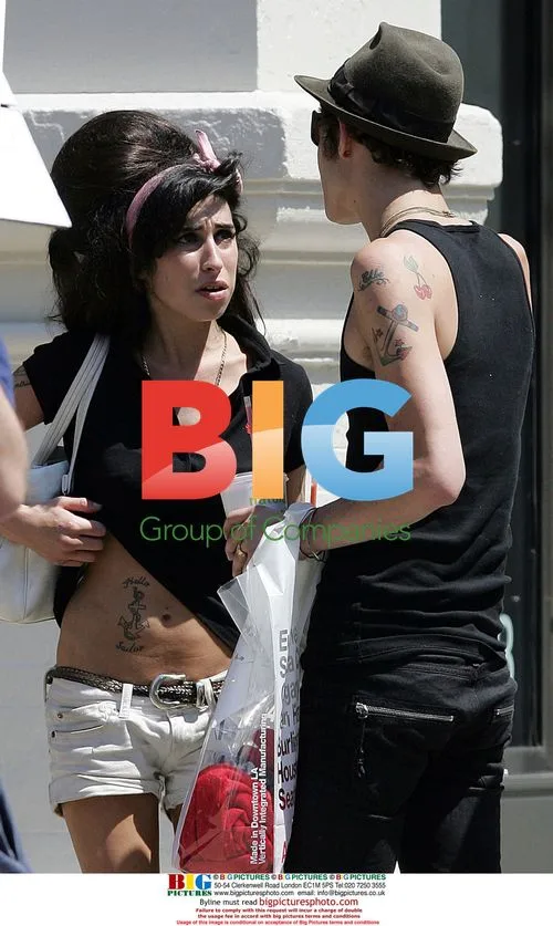 Amy Winehouse and Husband Blake in Soho, NYC