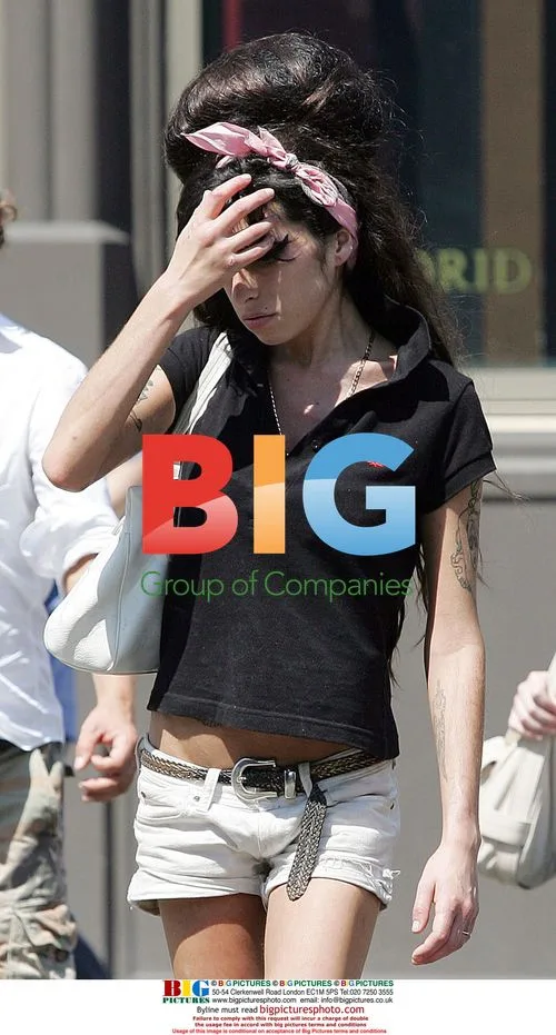 Amy Winehouse and Husband Blake Fielder Civil in Soho, NYC