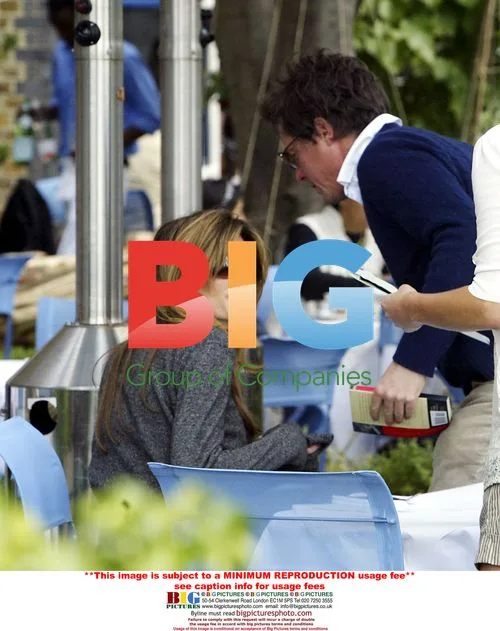 Hugh Grant and Jemima Khan Spotted at Lunch