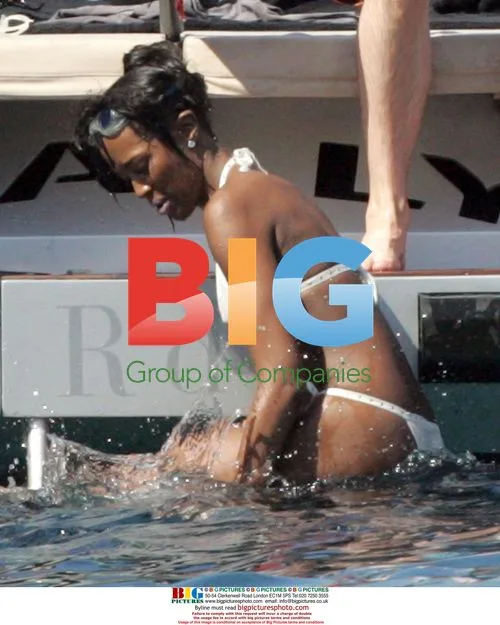 Naomi Campbell on Dolce & Gabbana Yacht