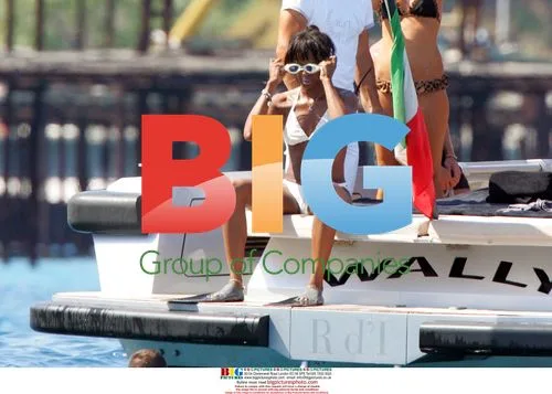 Naomi Campbell on Dolce & Gabbana Yacht