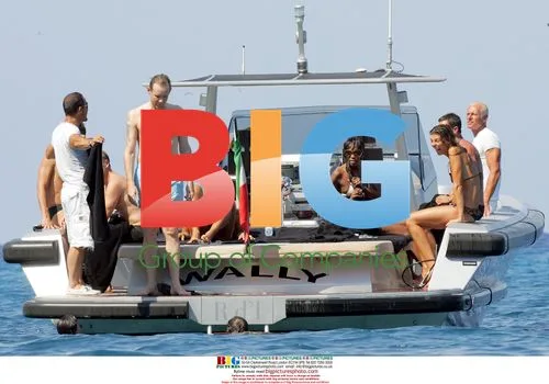 Naomi Campbell on Dolce & Gabbana Yacht