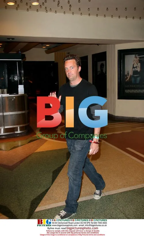 Matthew Perry Doing the Robot Dance