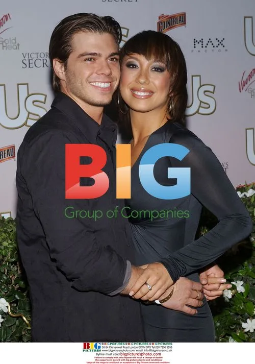 Cheryl Burke and Matthew Lawrence at US Hot Hollywood 2007