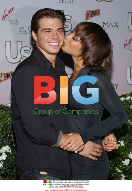 Cheryl Burke and Matthew Lawrence at US' Hot Hollywood 2007