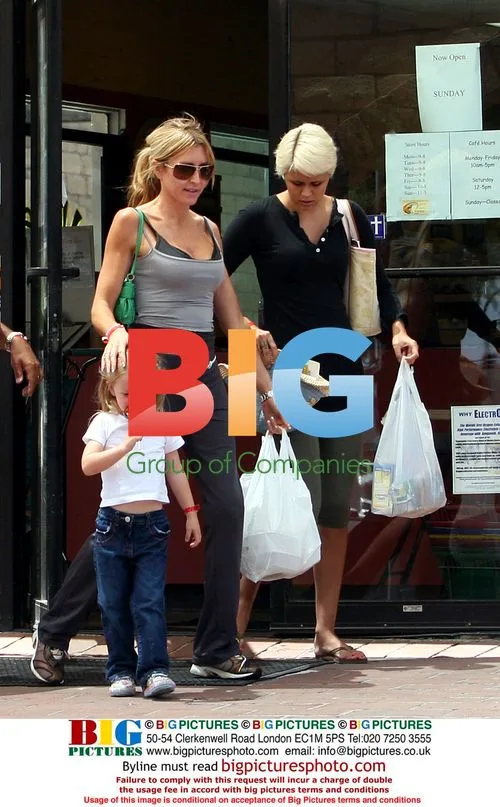 Heather Mills and Daughter Beatrice in Las Vegas