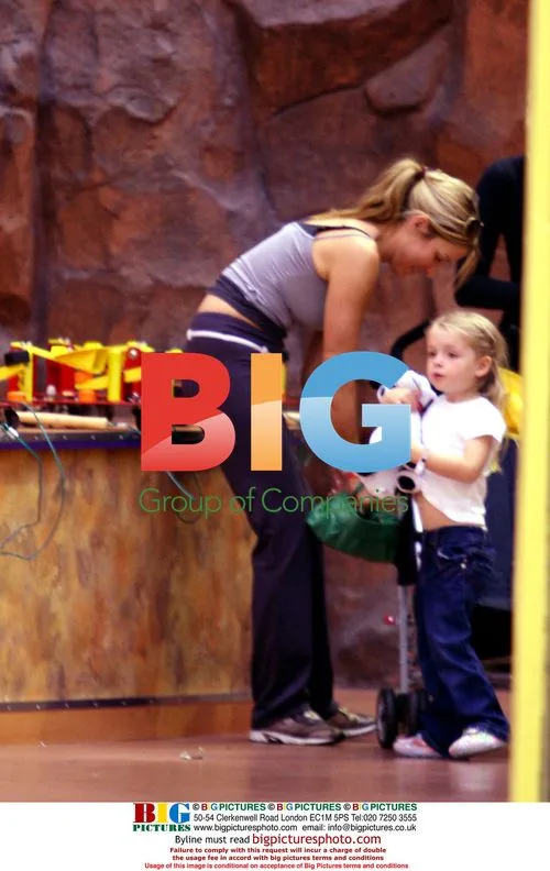 Heather Mills and Daughter Beatrice in Las Vegas