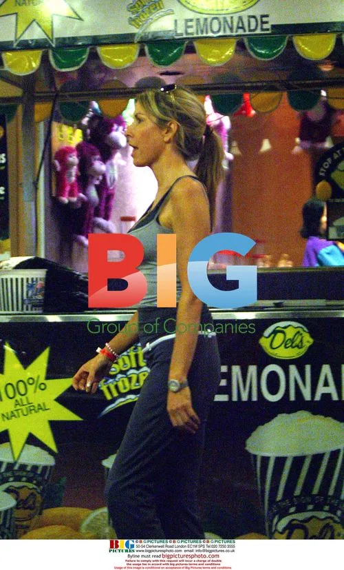 Heather Mills and daughter Beatrice in Las Vegas