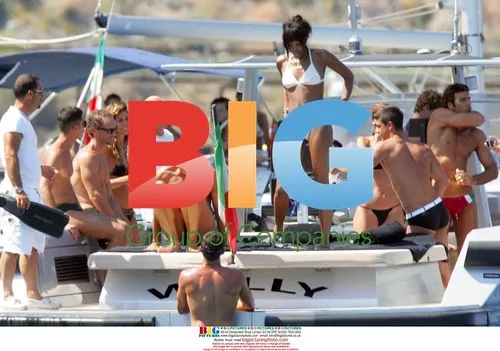 Naomi Campbell on Dolce & Gabbana's Yacht