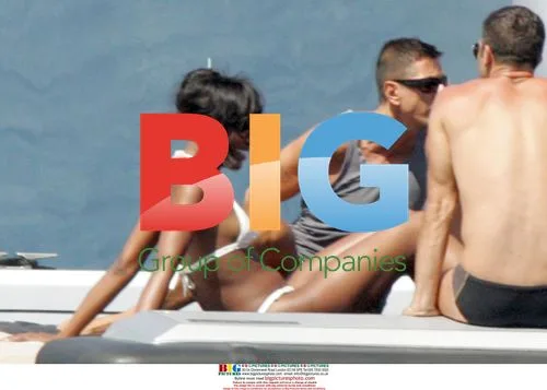 Naomi Campbell on Dolce & Gabbana Yacht