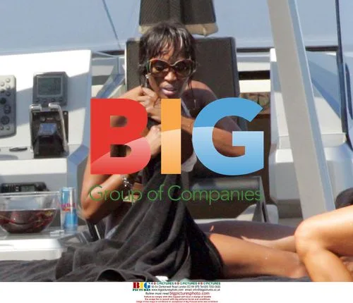Naomi Campbell on Dolce & Gabbana Yacht
