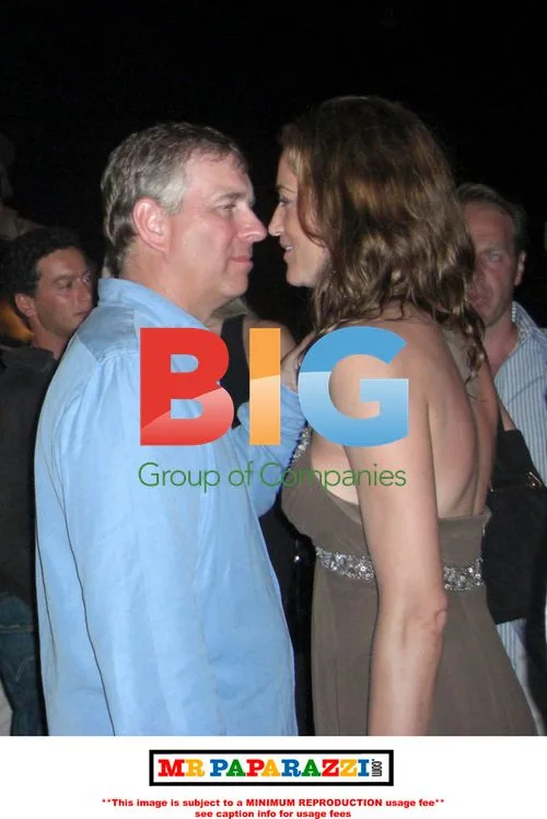 Prince Andrew Hooks Up at Party