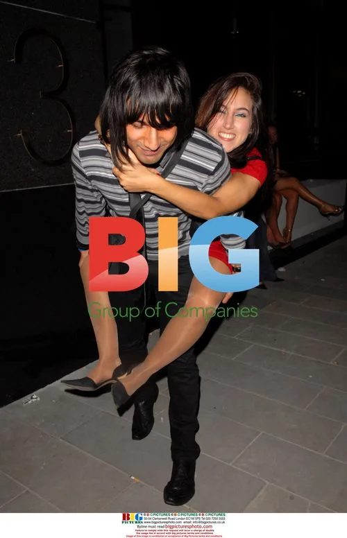 Shabnam and Billy from Big Brother 8 messing around