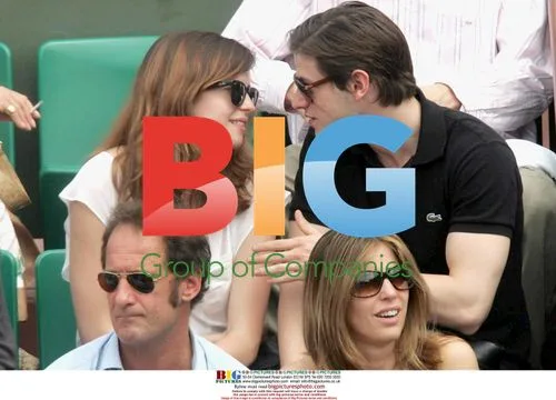 Celebrities at Roland Garros Tournament