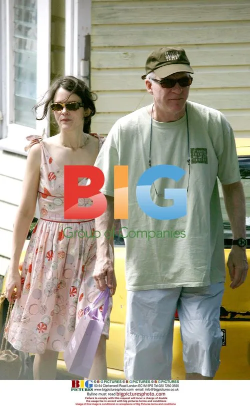 Steve Martin and girlfriend in St. Barthelemy